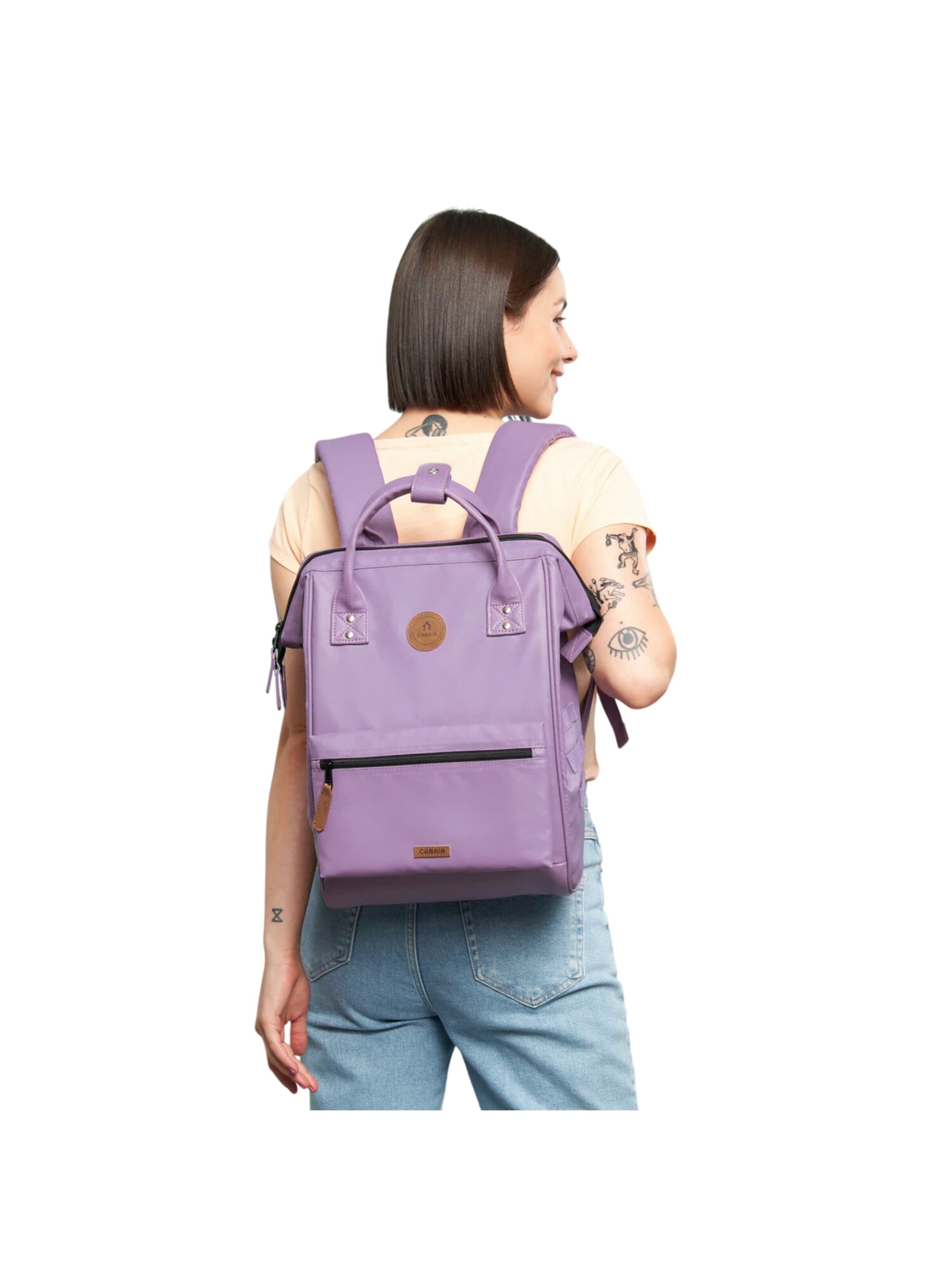 Cabaia Backpack 'Parme M' in Purple