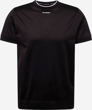 Karl Lagerfeld Shirt in Zwart: voorkant