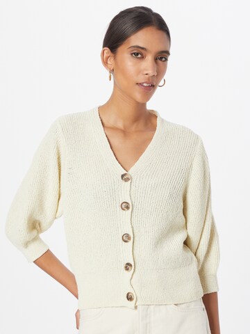 modström Cardigan 'Ruth' i beige: forside