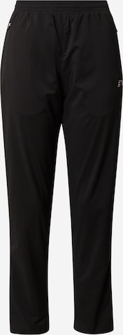Regular Pantalon de sport Newline en noir : devant