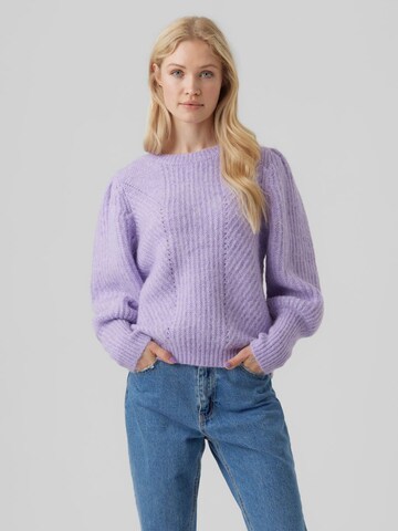 VERO MODA Pullover 'Pekan' in Lila: predná strana