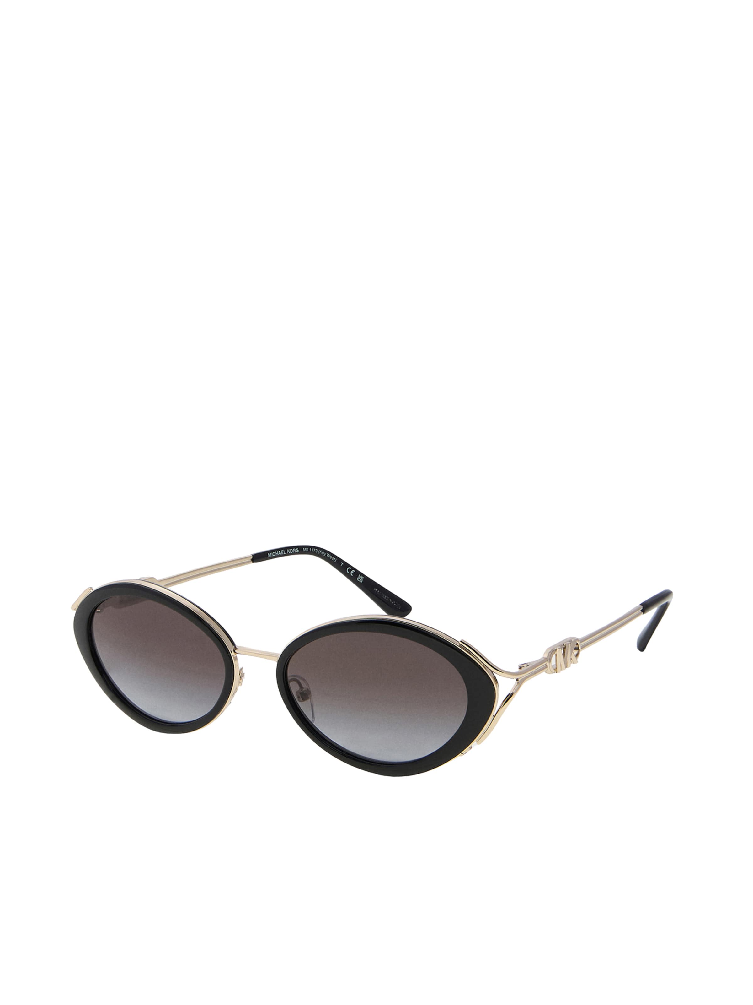 Occhiali da sole 'KEY WEST' di MICHAEL Michael Kors in oro: frontale