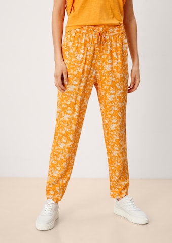 Effilé Pantalon s.Oliver en orange