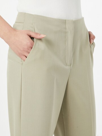 ESPRIT Regular Trousers with creases in Beige