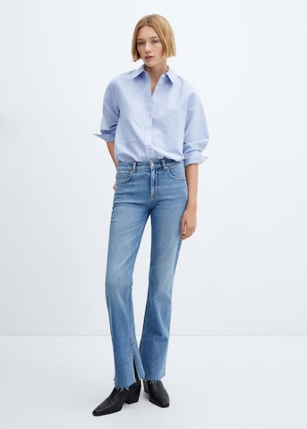Regular Jeans 'Elle' de la MANGO pe albastru