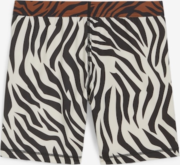 Skinny Pantalon de sport 'Animal Remix 5' PUMA en beige