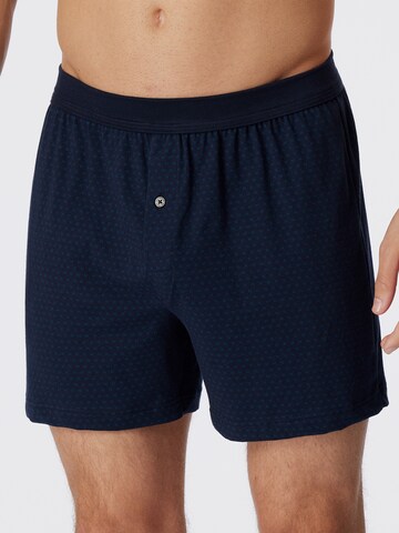 SCHIESSER Boxershorts ' Comfort Fit ' in Blauw: voorkant