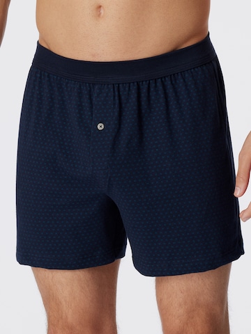 SCHIESSER Boxer shorts ' Comfort Fit ' in Blue: front