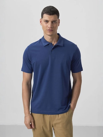 Tommy Life Shirt in Blauw: voorkant
