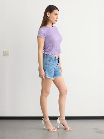 T-shirt Hiccup en violet