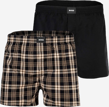 BOSS - Calzoncillo boxer 'Peach' en marrón: frente