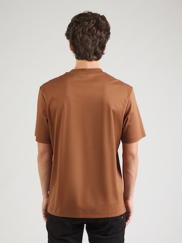 BOSS - Camiseta 'C-Taut 01' en marrón