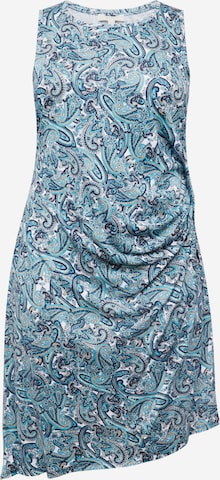 Robe Michael Kors Plus en bleu : devant