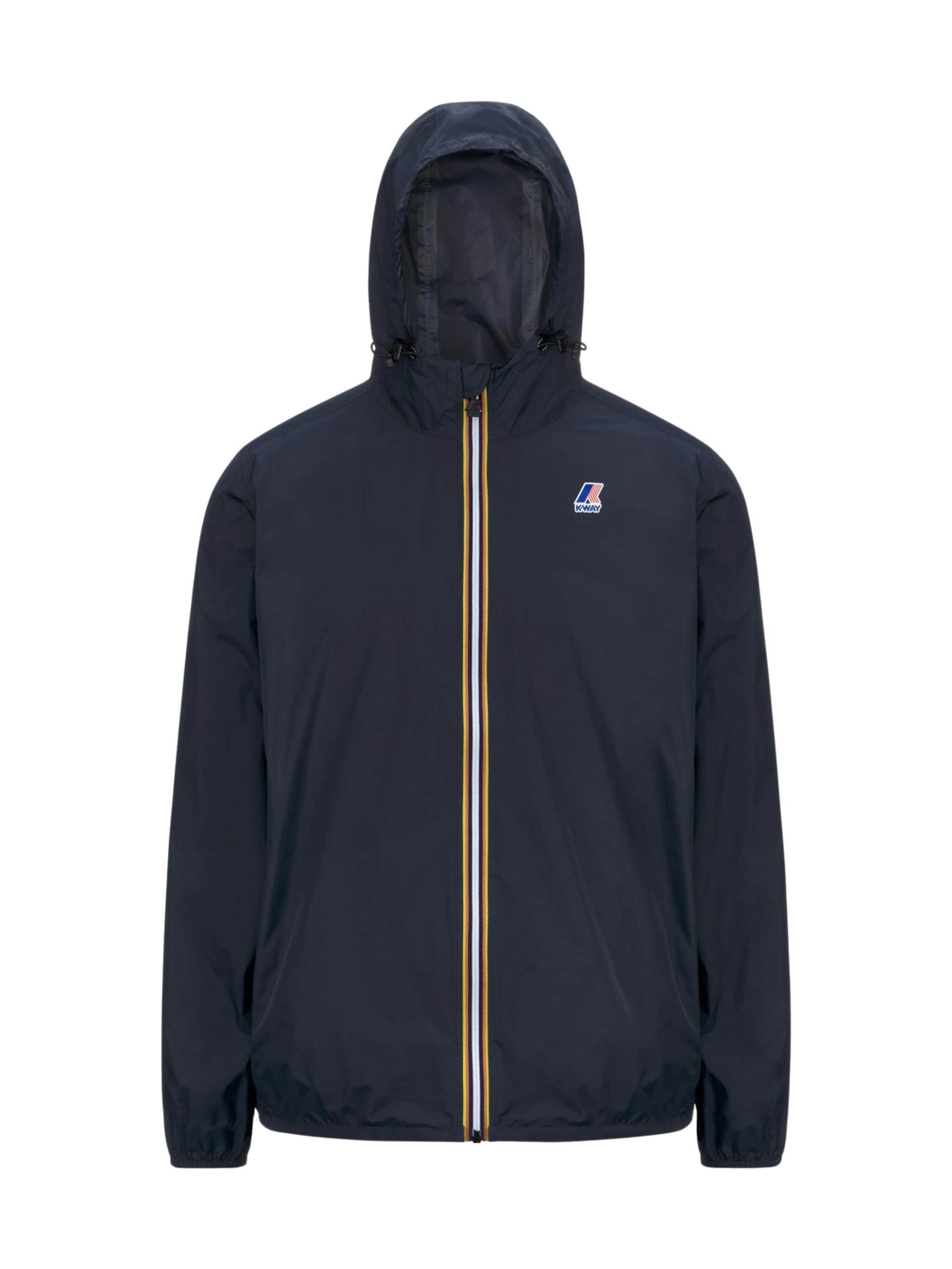 K-Way Tussenjas 'K-WAY 4.0 CLAUDE' in Blauw: voorkant