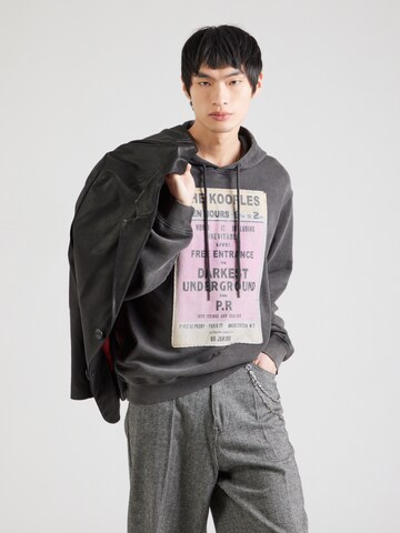 Sweat-shirt The Kooples en noir : devant