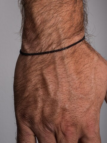 Akitsune Bracelet 'Cuban' in Black