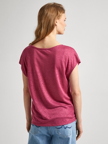 Pepe Jeans T-Shirt 'LOTTIE' in Pink