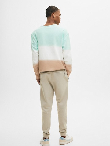 Regular Pantalon Pull&Bear en beige