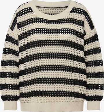 Ulla Popken Sweater in Beige: front