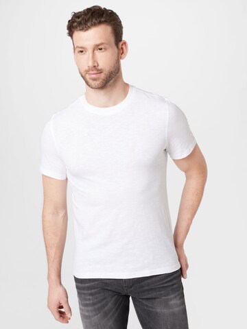 GUESS T-Shirt 'TAILER' in Weiß: predná strana