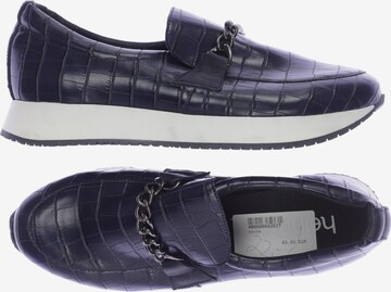 heine Flats & Loafers in 40 in Blue: front