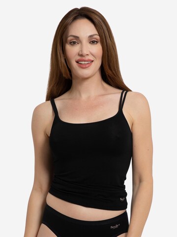 SPEIDEL Unterhemd 'Bambus' in Schwarz