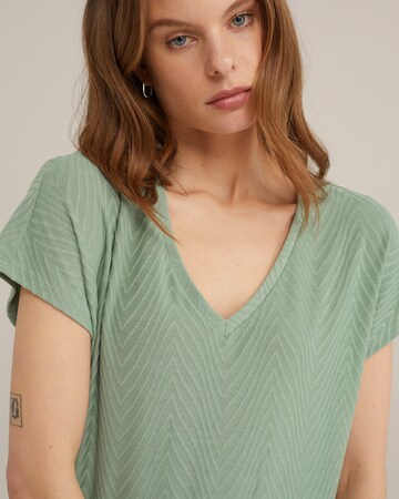 T-shirt WE Fashion en vert