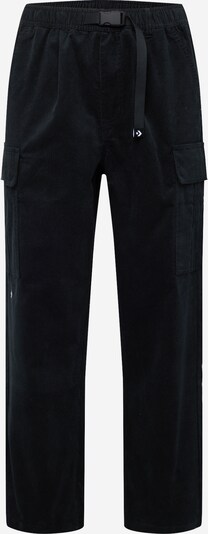 CONVERSE Pantalon cargo en noir / blanc, Vue avec produit