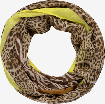 CODELLO Tube Scarf in Brown: front