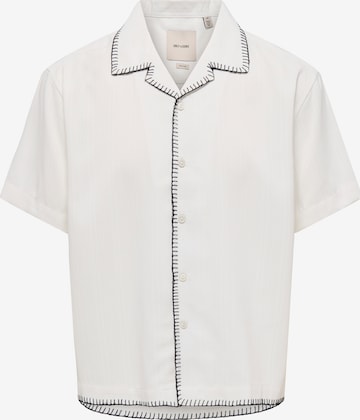 Only & SonsComfort Fit Košulja 'ONSDUKE' - bijela boja: prednji dio