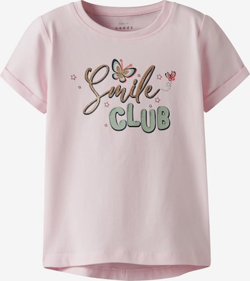 NAME IT Shirt 'NMFVIX' in Pink: front