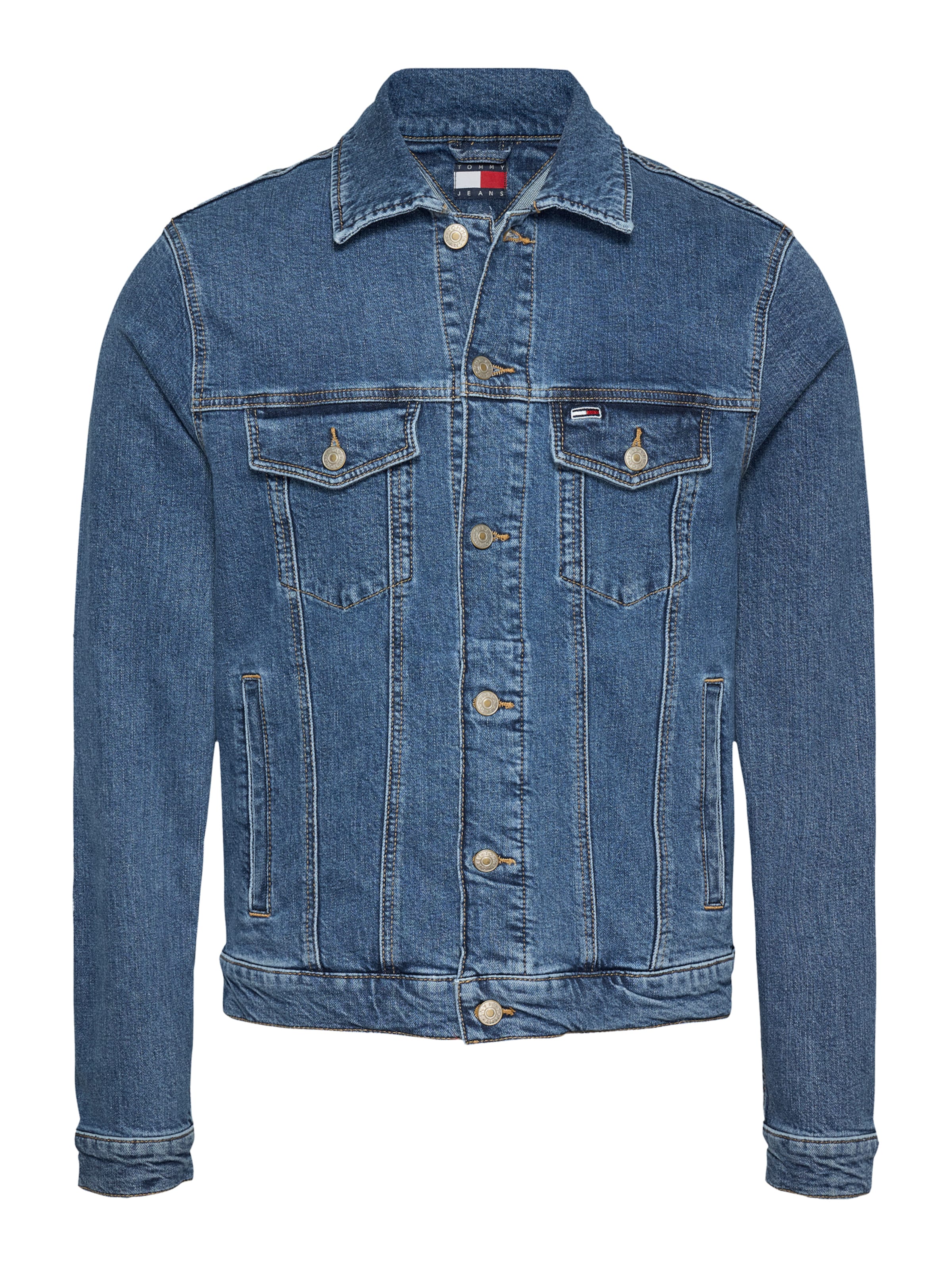 Veste mi-saison 'RYAN' Tommy Jeans en bleu : devant