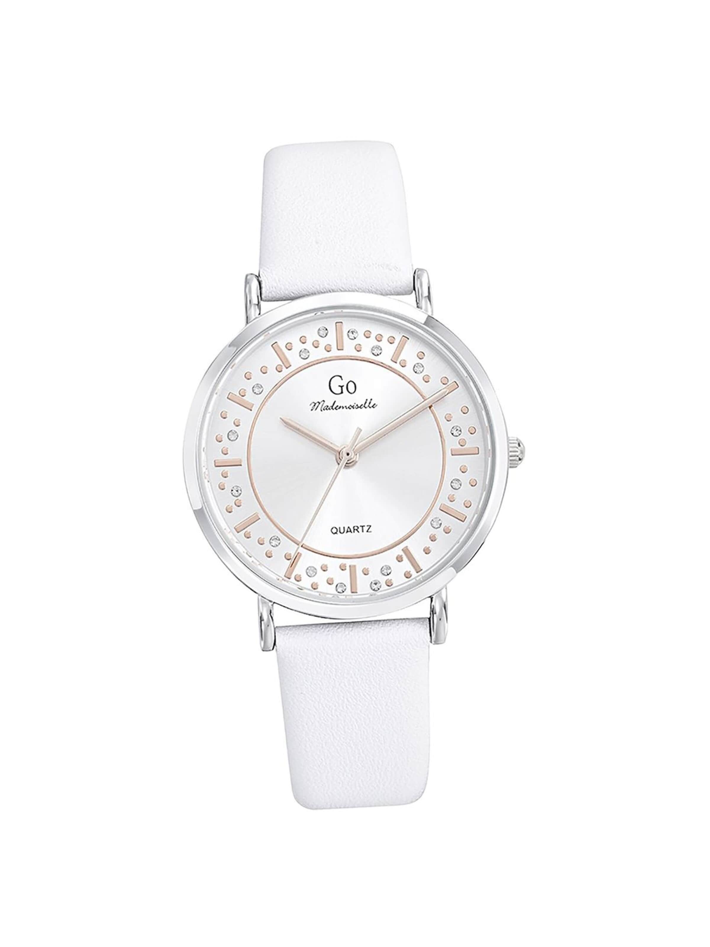 GO GirlOnly Analoog horloge in Zilver: voorkant