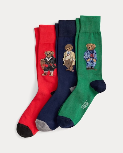 Polo Ralph Lauren Ponožky 'Bear' - mix barev, Produkt