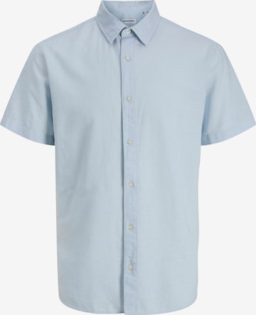 Jack & Jones Junior Button Up Shirt 'JJEBREEZE' in Blue: front
