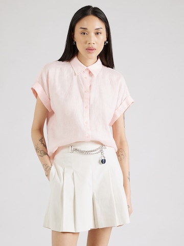 Lauren Ralph Lauren Blouse 'BROONO' in Roze: voorkant