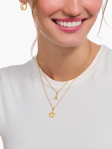 Thomas Sabo Kette in Gold: Vorderseite