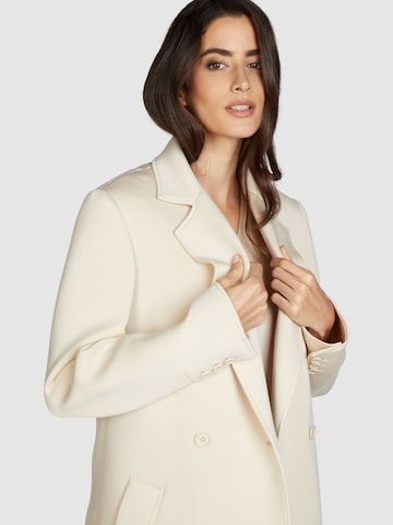 MARC AUREL Between-Seasons Coat in Beige