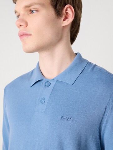 BOSS Pullover 'Asac_P' in Blau