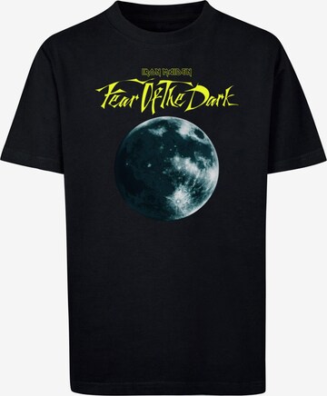 Merchcode T-Shirt 'Iron Maiden - Moon Onsie' in Schwarz: predná strana