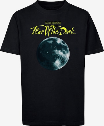 Merchcode Shirt 'Iron Maiden - Moon Onsie' in Zwart: voorkant