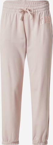 Effilé Pantalon 'HERITAGE' GAP en rose : devant