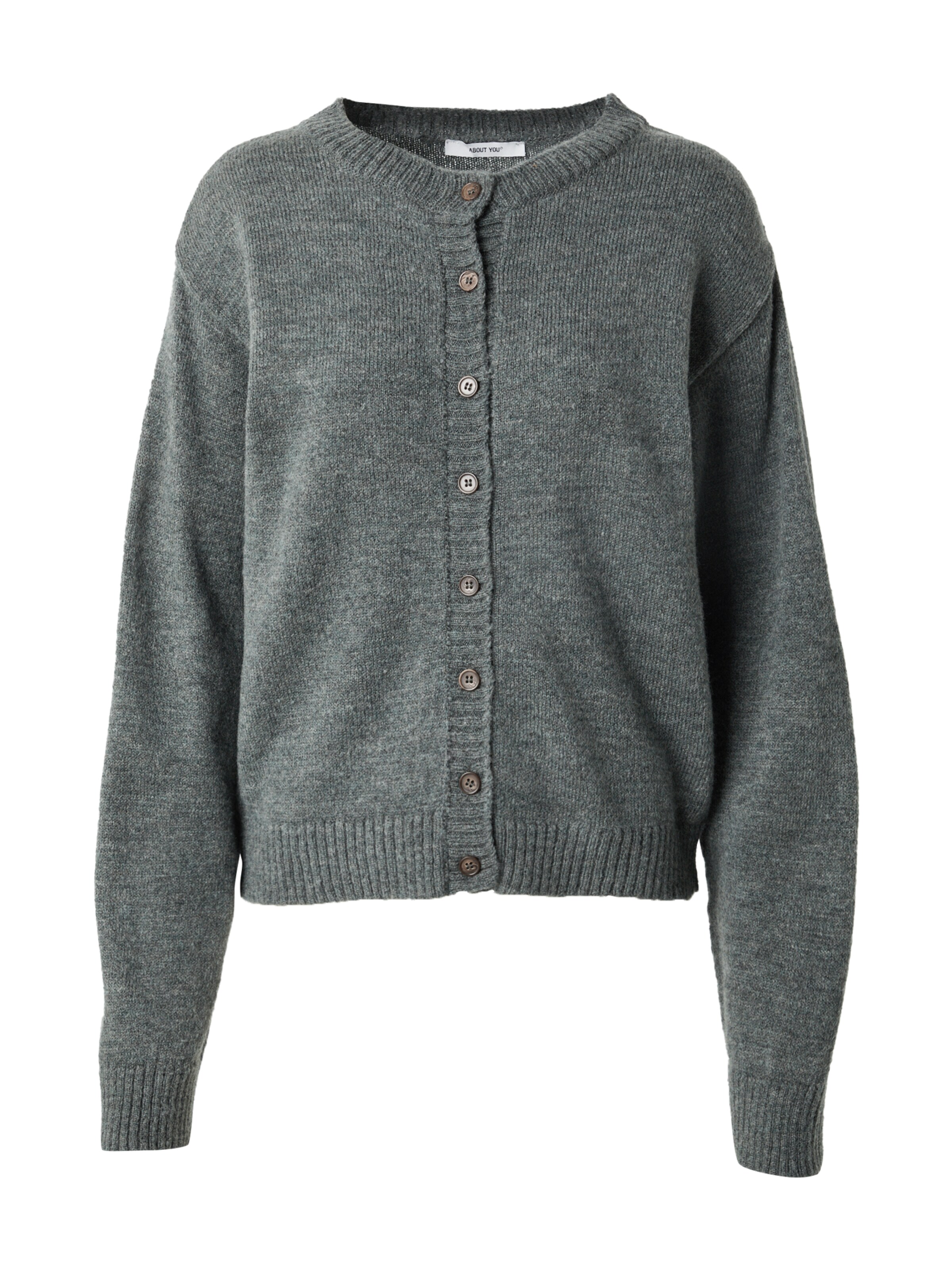 ABOUT YOU Kardigán 'Fanny' - szürke: elől