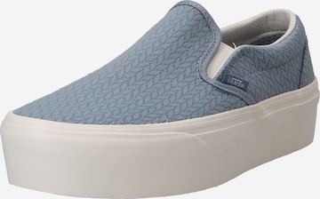 VANS Slip on -tennarit värissä sininen: edessä