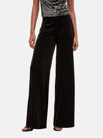 Lipsy Wide leg Broek in Zwart: voorkant
