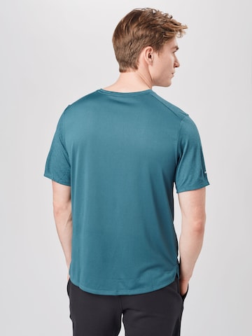 NIKE Sportshirt 'Miler Run Division' in Blau