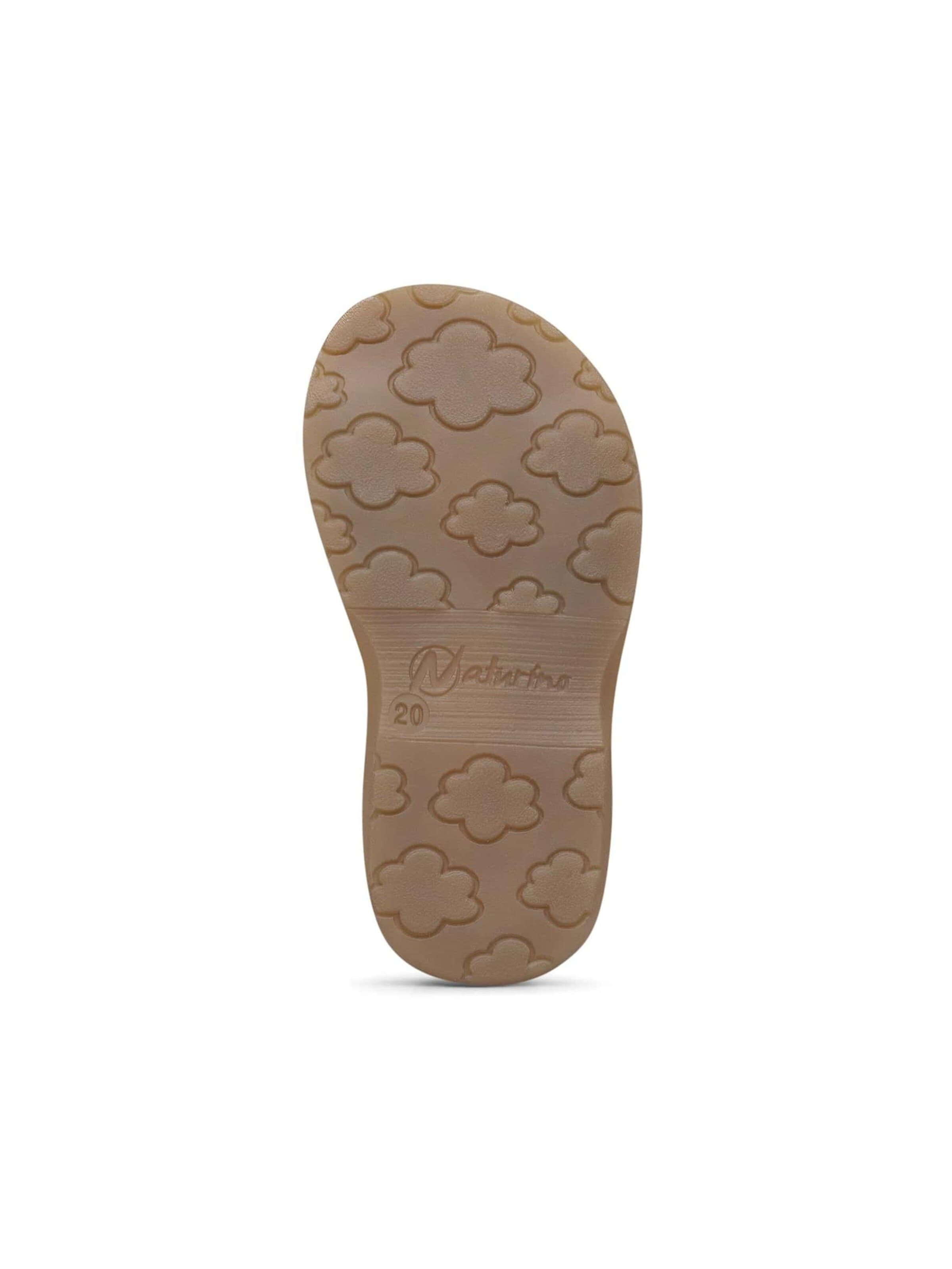 NATURINO Open shoes 'QUARZO' in Brown
