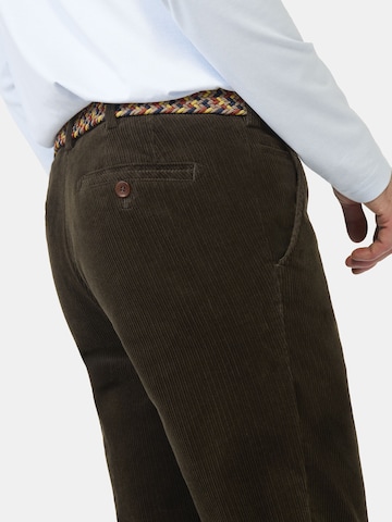 Regular Pantalon chino 'Bonn Acitve' MEYER en marron