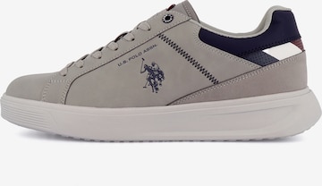 Scarpa slip-on ' RON ' di US POLO ASSN. in grigio: frontale