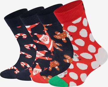 Happy Socks Socks 'Happy Holidays' in Mixed colors: front